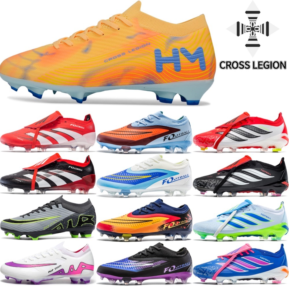CROSS LEGION รองเท้าฟุตบอล สตั๊ด ผู้ชายผู้หญิง ทนทาน คุณภาพสูง น้ำหนักเบา