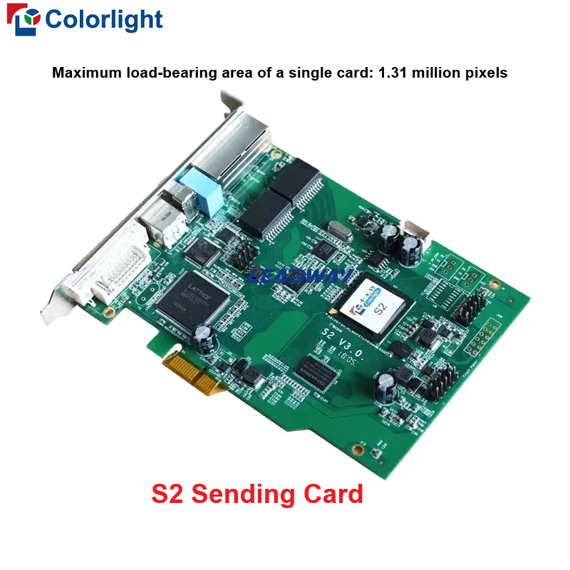 Colorlight S2 T7 IT7 จอแสดงผล LED ส่งการ์ด LED Wall Screen Sender แผง LED Wall Screen Controller LED