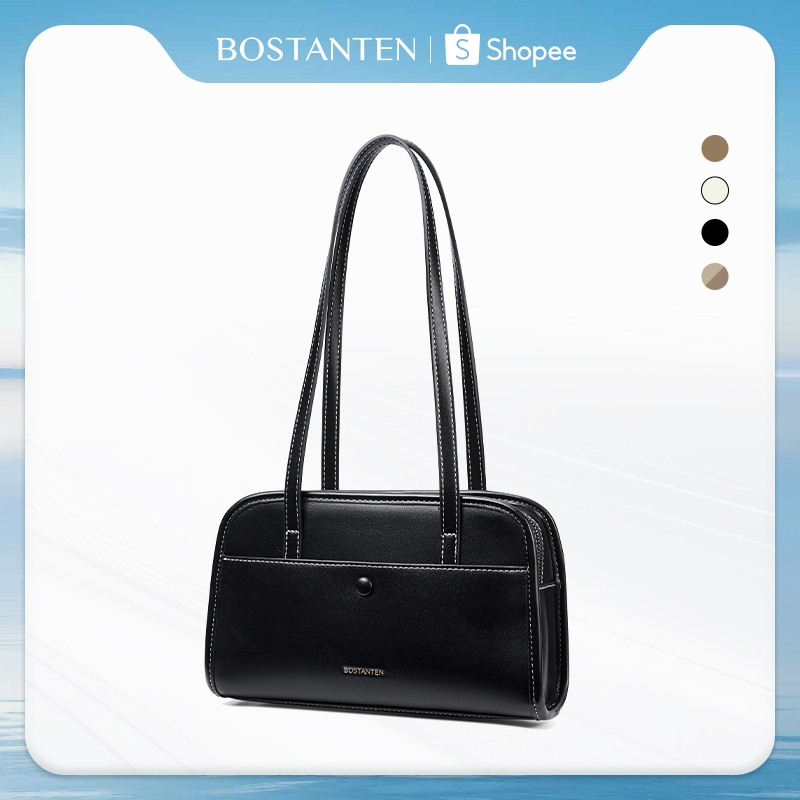 BOSTANTEN กระเป๋าสะพายผู้หญิง อเนกประสงค์ สไตล์โมเดิร์น มีระเบียบขนาดกลาง ใช้งานประจำวัน