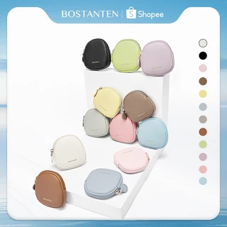 BOSTANTEN กระเป๋าสตางค์ผู้หญิง กระเป๋าใส่เหรียญที่สวยงามและกะทัดรัด