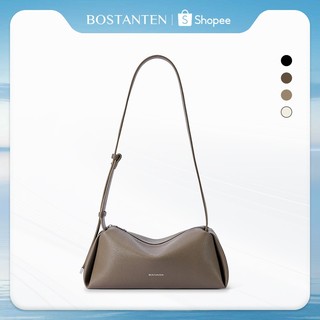BOSTANTEN Lura Bag กระเป๋าสะพายไหล่สำหรับผู้หญิง ดีไซน์เรียบหรู สายสะพายปรับได้ กระเป๋าครอสบอดี้
