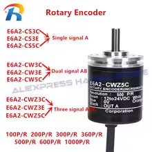 OMRON E6A2 Series รวมโรตารี Encoder 25mm E6A2-CS3E E6A2-CS3C CS5C E6A2-CW3E E6A2CW3CWZ C5CWZ-CWZ C5C