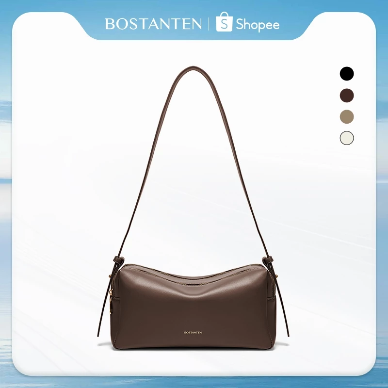 BOSTANTEN Betty Bag กระเป๋าสะพายไหล่ สะพายข้างแฟชั่นสำหรับผู้หญิง น้ำหนักเบาและสะดวกสบาย เป็นสิ่งที่ต้องมีสำหรับการเดินทางไปทำงาน