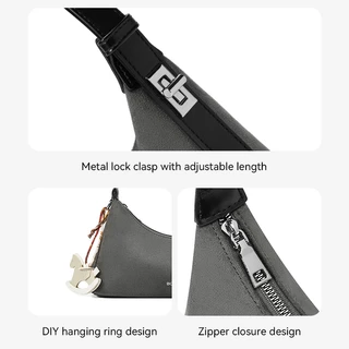 BOSTANTEN Klein Bag กระเป๋าหนังกลับ สะพายข้าง ถือได้ ดีไซน์หรู นุ่มพรีเมียม ของขวัญสำหรับผู้หญิง