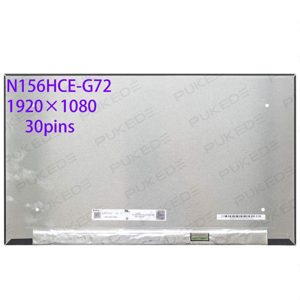สําหรับ Dell Inspiron Vostro 751 15.6IPS แล็ปท็อปหน้าจอ LCD N156HCE-G72 fit NV156FHM-N4W LP156WFE-SP