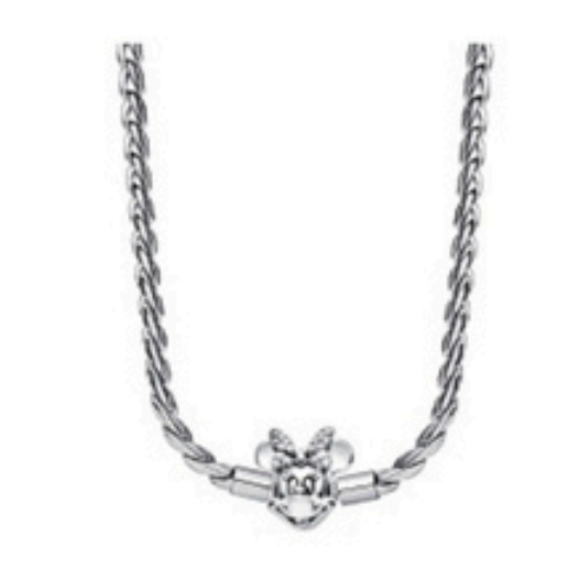 2026 NewS925 Snake Bone Chain Heart Necklace / DIY Fashion Simple Necklace