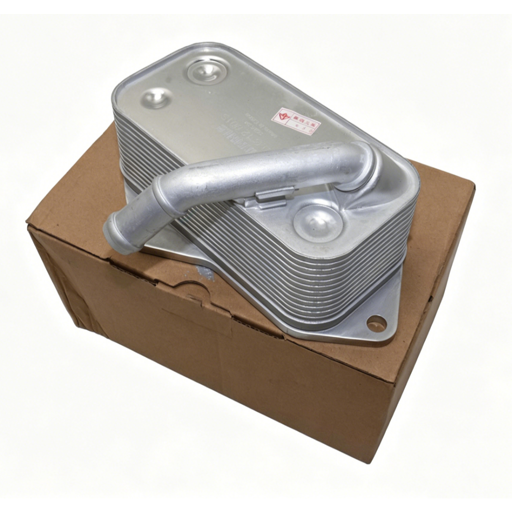 คูลเลอร์น้ํามันเครื่อง BMW N20 N52 N54 N55 F11 F18 F33 E63 E71 E91 11427525333