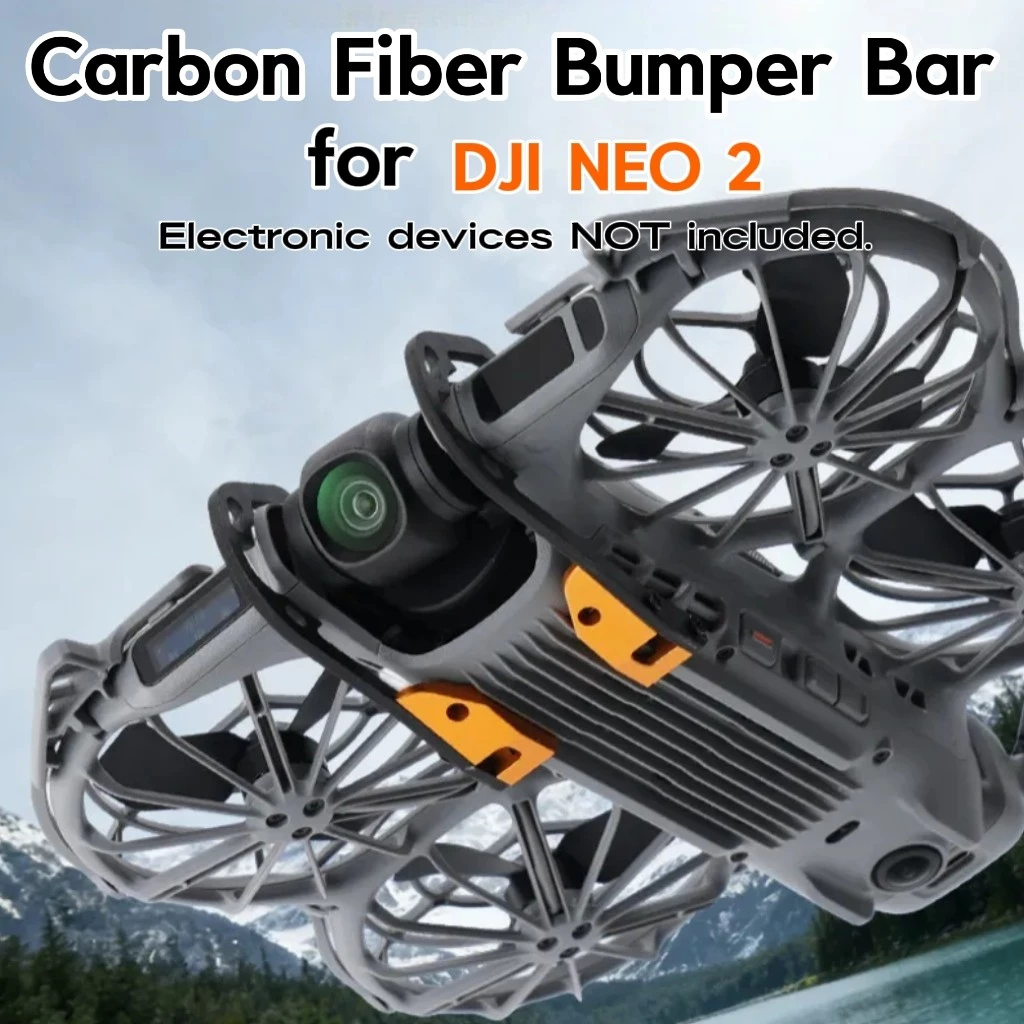 เหมาะสําหรับ DJI NEO2 คาร์บอนไฟเบอร์ Anti-Collision Rod Ultra-Light Anti-Scratch Head กันชนอุปกรณ์เสริม