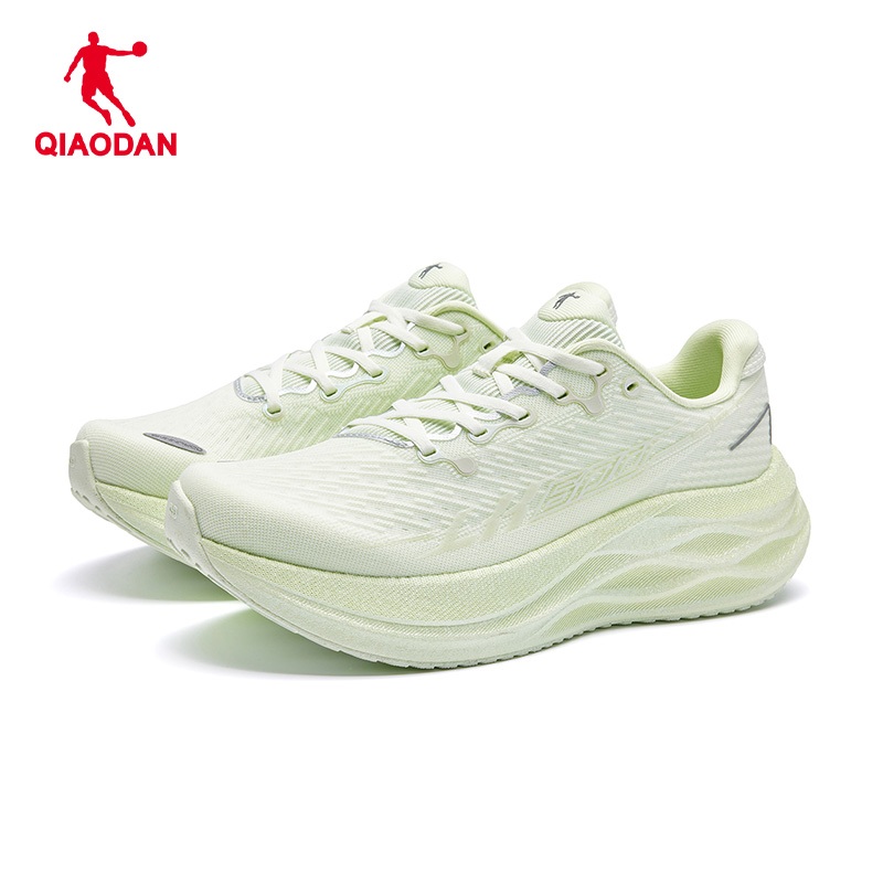 【WIDE FIT】Qiaodan LH600 2.0 รองเท้าวิ่งผู้หญิงพื้นหนาเบาะกว้าง Stable Jog Breathable QXB022263229 — صورة 4