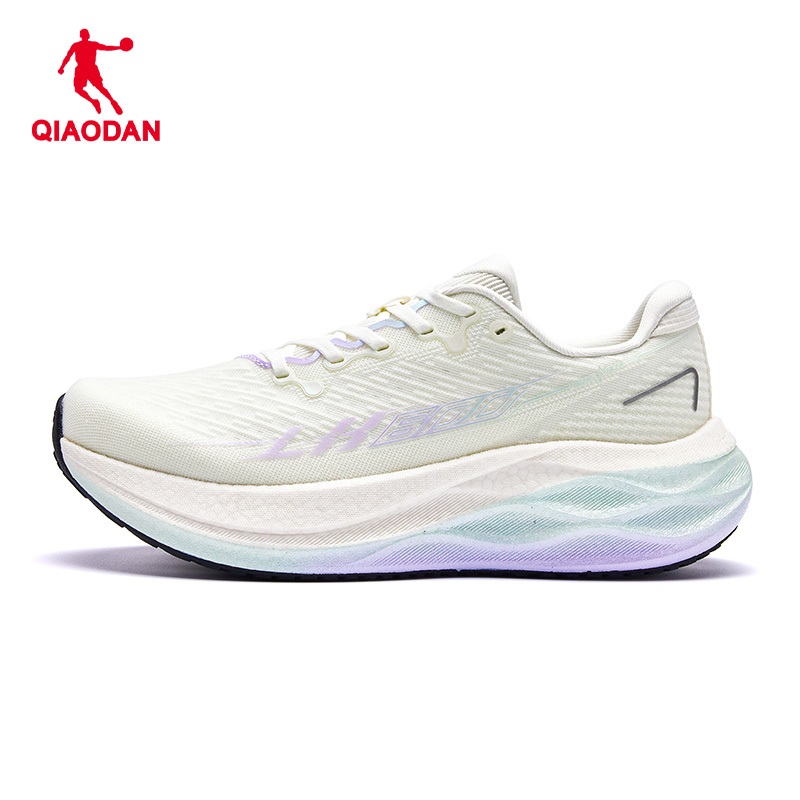 【WIDE FIT】Qiaodan LH600 2.0 รองเท้าวิ่งผู้หญิงพื้นหนาเบาะกว้าง Stable Jog Breathable QXB022263229 — صورة 6