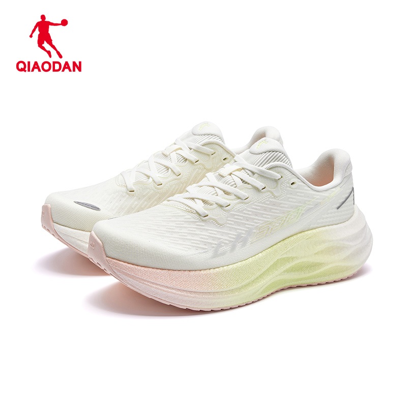 【WIDE FIT】Qiaodan LH600 2.0 รองเท้าวิ่งผู้หญิงพื้นหนาเบาะกว้าง Stable Jog Breathable QXB022263229 — صورة 3
