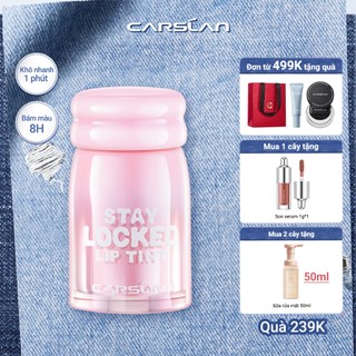 Son tint Stay Locked Carslan 1 phút khô nhanh  bám màu không dính ly 8H  2.8g