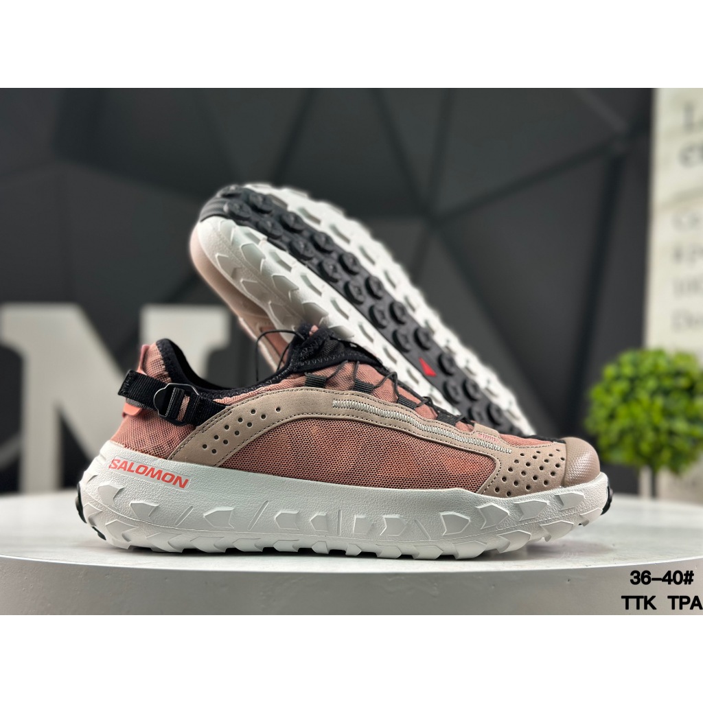 SALOMON SOLAmphibian รองเท้าเดินป่าสำหรับกลางแจ้ง ในฤดูใบไม้ผลิถึงฤดูร้อน