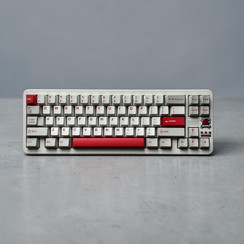 GMK Classic Retro Keycaps ABS Double Shot Cherry Profile คีย์บอร์ดเครื่องกล Keycap