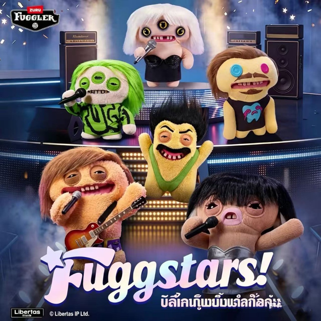 Fuggler Meng Teeth สัตว์ประหลาด Meng ฮอลลีวูด Superstar Generation Two Ugly Meng Tooth เล่น Pussy ตุ