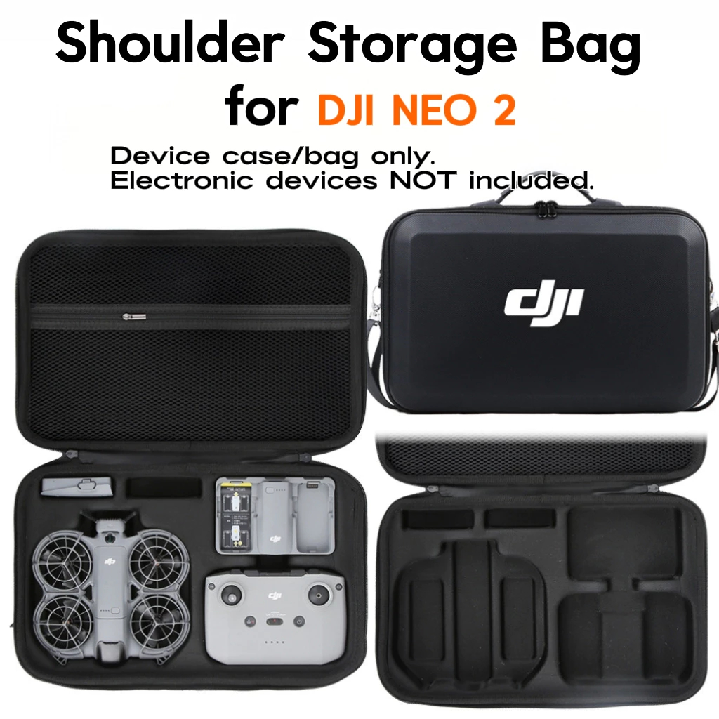 กระเป๋าสะพายไหล่สะพายข้างสำหรับ DJI NEO2 All-in-One Combo กันตก ทนทาน กันน้ำ พกพาสะดวก