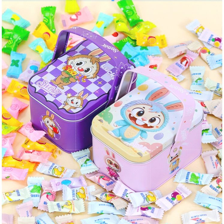 [SWOOT] รสผลไม้ฮาลาล vc ลูกอมมิ้นต์ปราศจากน้ําตาล กล่องสีขาว/กล่องสีม่วง