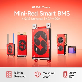 2026New DALY สมาร์ท BMS 4-24S 40-200A ใช้งานร่วมกับ serial ในตัวบลูทูธ lifepo4 3.2V li-ion 3.7V สําหรับรถจักรยานไฟฟ้าพลังงานแสงอาทิตย์