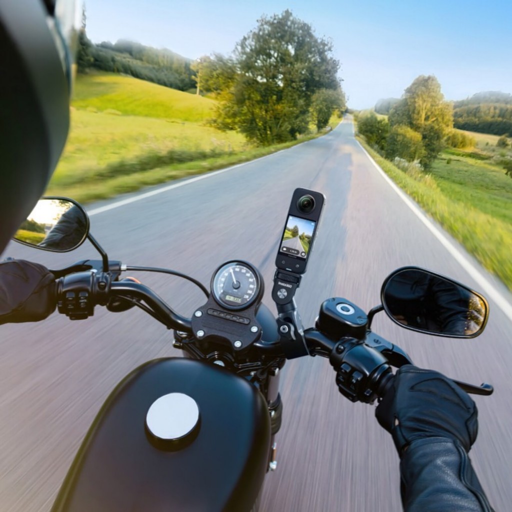 Insta360 Motorcycle Bundle Mount สําหรับ Insta360 X4 AcePro Go3 X3 One RS Universal