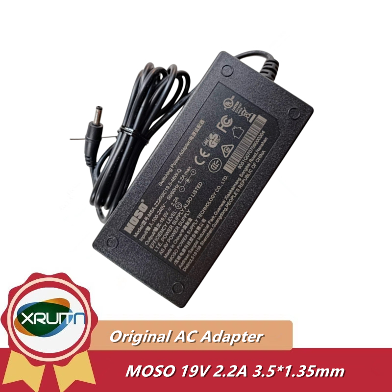 ใหม่ของแท้ MOSO MSA-Z2200IC19.0-48W-Q 19V 2.2A AC DC Switching Power Adapter Charger 3.5*1.35 มม.