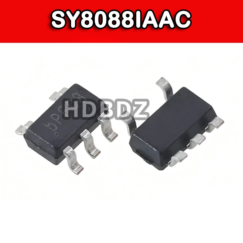 10~20PCS SY8088IAAC bP***  SOT23-5 1A ชิปไฟฟ้าแบบซิงโครนัส Buck DC-DC IC SMD