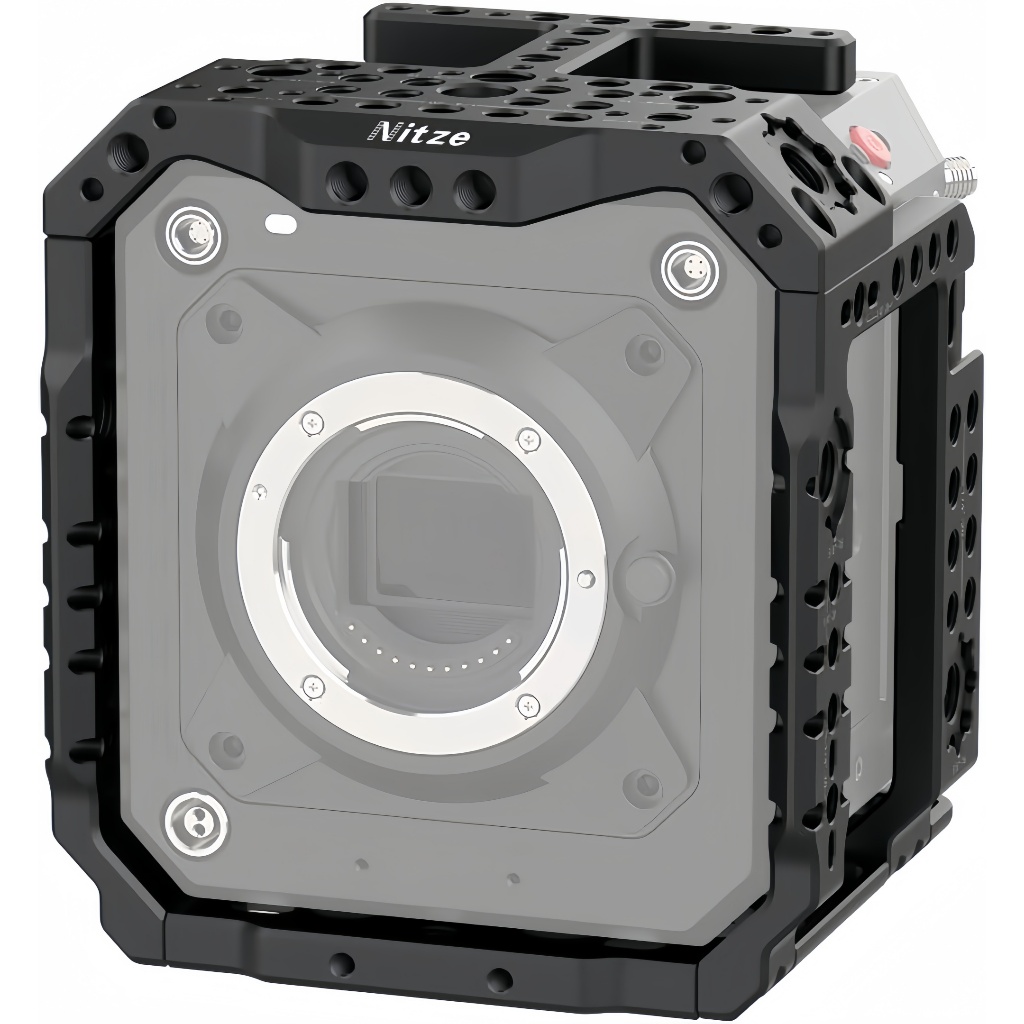 กรงกล้อง Nitze สําหรับกล้อง Z CAM E2 MarkII Series, E2-S6 / E2-F6 / E2-M4 Mark II พร้อมรองเท้าเย็นใน