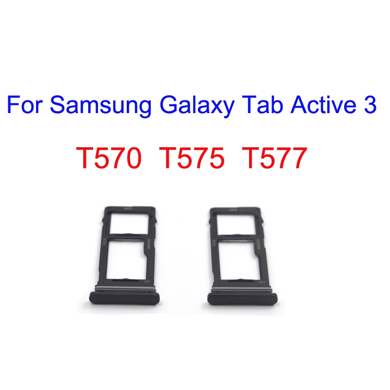 ซิมการ์ดที่ใส่ถาดสําหรับ Samsung Galaxy Tab Active3 8.0 T570 T575 T577
