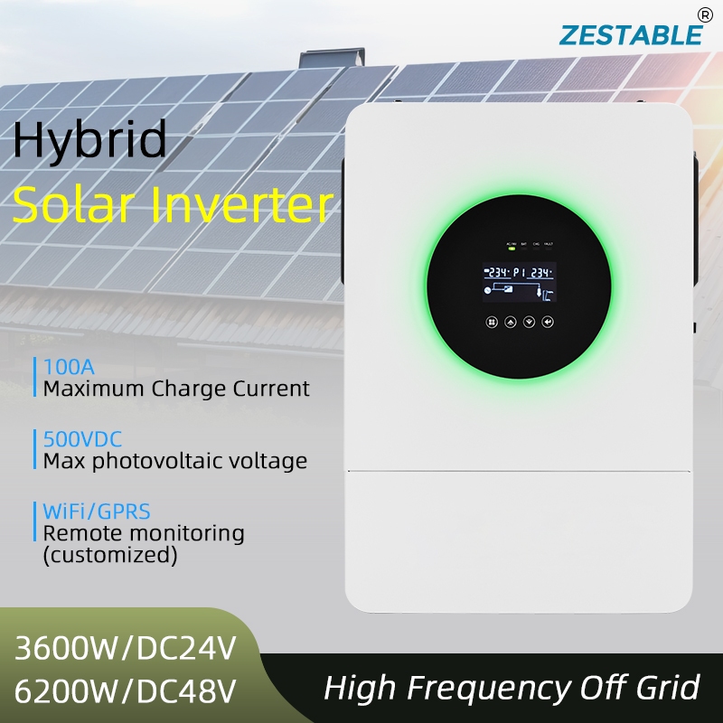อินเวอร์เตอร์ PV Grid Hybrid ความถี่สูง MPPT Controller อินเวอร์เตอร์พลังงานแสงอาทิตย์
