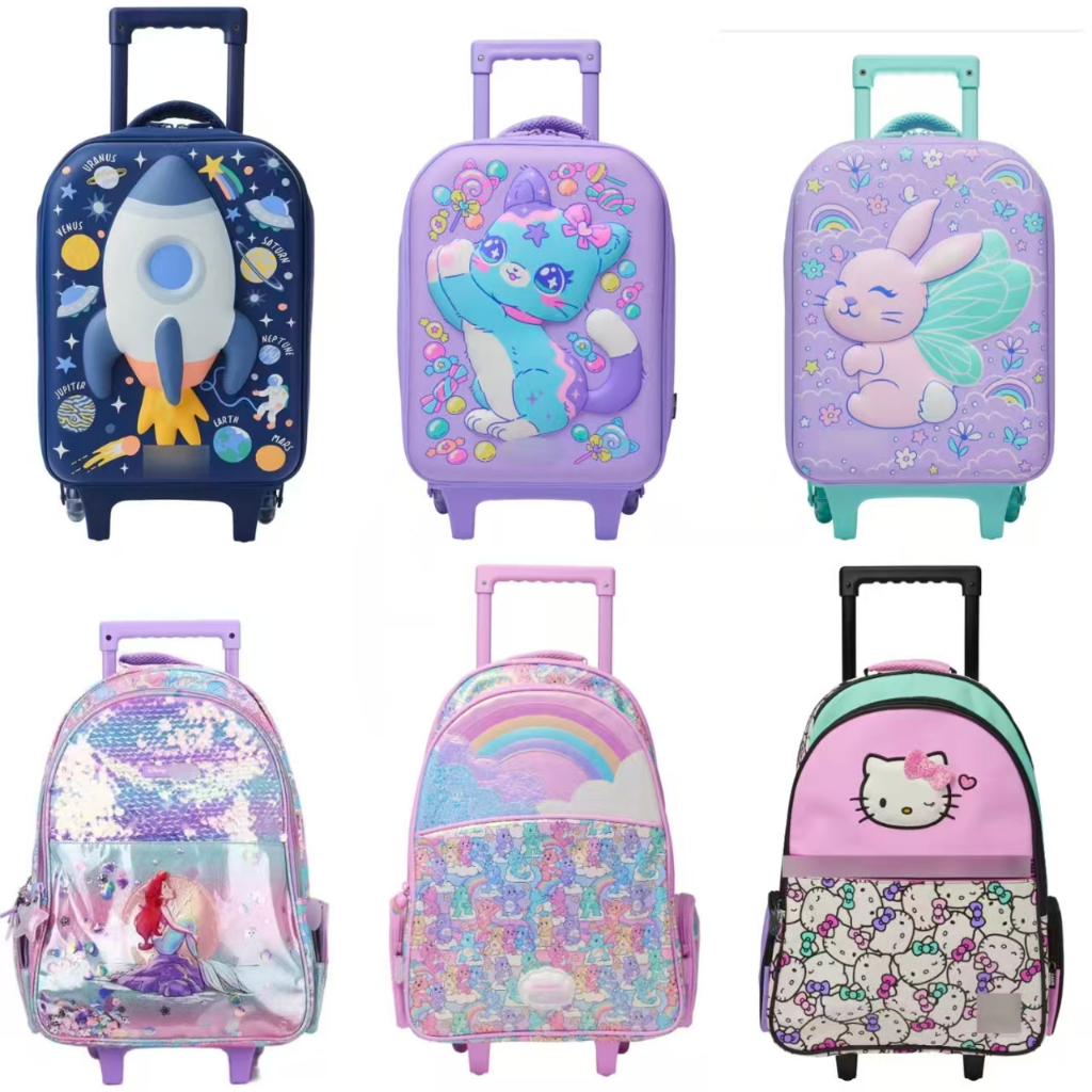 Australian Trolley Schoolbag Trolley กระเป๋าเดินทาง นักเรียนประถม Large-Cap