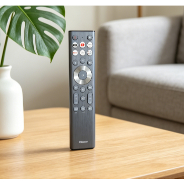 รีโมททีวี Hisense ERF6F80H, ทํางานสําหรับ Hisense A7 U8 U6 U9 Series 4K โทรทัศน์อัจฉริยะ, เปลี่ยนฟัง