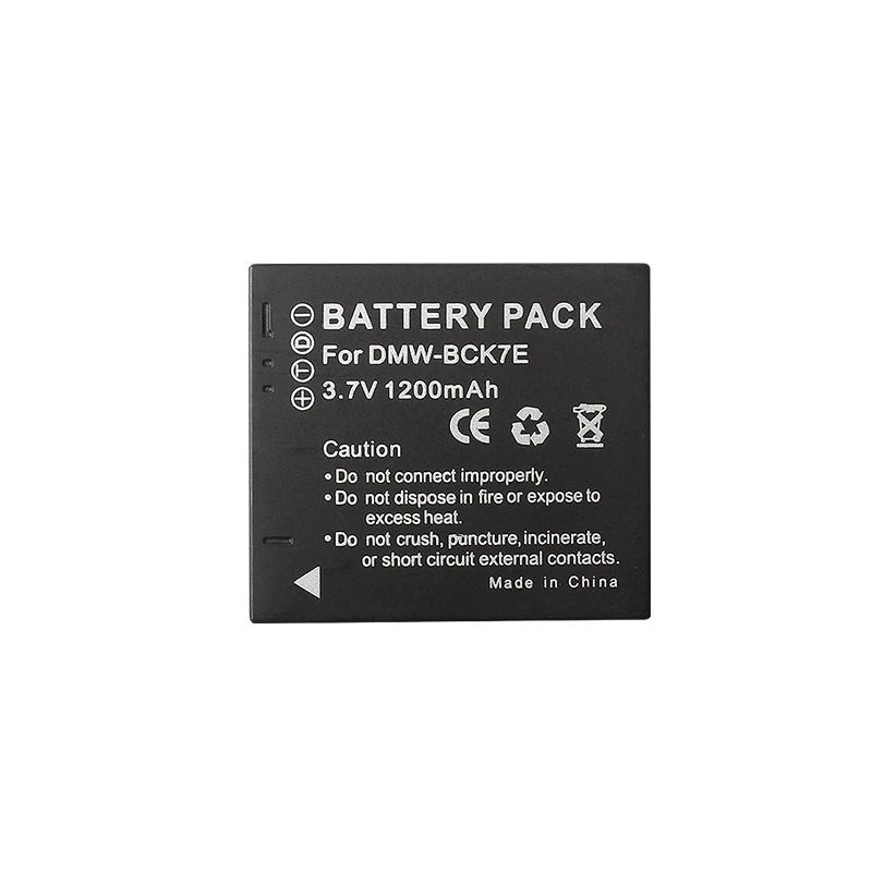 สําหรับ Panasonic DW-BCK7 แบตเตอรี่ S1 S3 TS30 FH6 FH8 FH27 แบตเตอรี่กล้อง Y101