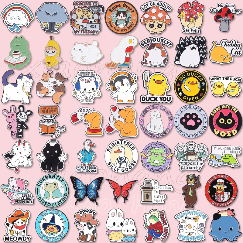น่ารักเต่าเคลือบเข็มกลัดชุด Kawaii การ์ตูนเต่า Lapel Pin สําหรับกระเป๋าเป้สะพายหลังเสื้อผ้าอุปกรณ์เสริมของขวัญสําหรับเด็กสัตว์คนรัก