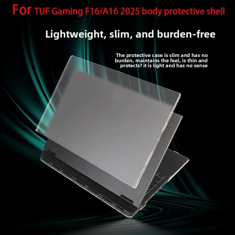เหมาะสําหรับ 2025 Asus TUF Gaming F16/A16 เคสป้องกัน FX608/FA608 เคสป้องกันคอมพิวเตอร์รวมทุกอย่างเคส