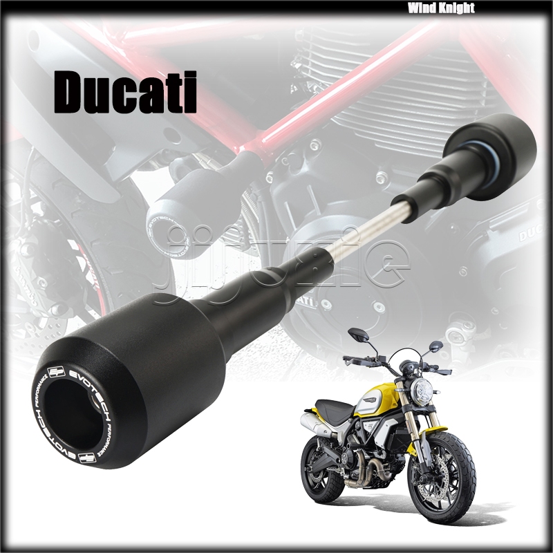 สําหรับ Ducati Scrambler 400 800 1100 StreetFighter 848 1098 รถจักรยานยนต์อลูมิเนียม Slider รถ Body Drop ป้องกันกันชน EP Evotech