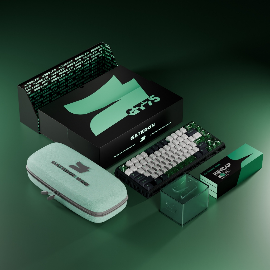 GATERON Sikakeyb FORT75 HE Magnetic Keyboard - ชุด Collaboration Limited Edition FPS Gaming RGB Ligh