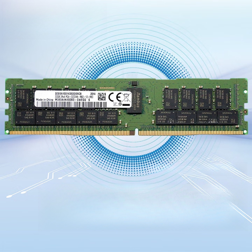DDR4 RECC 32GB 3200MHZ 2666MHZ โมดูลหน่วยความจําเซิร์ฟเวอร์ (ECC RDIMM) รองรับ