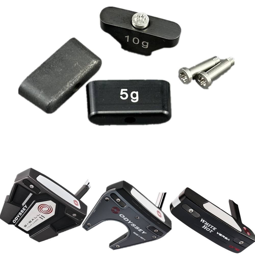 5g-25g 2 PC น้ําหนักกอล์ฟสําหรับ Odyssey Tri-Hot 5 K/Eleven/สีขาว Hot Versa Putter Club Head น้ําหนั