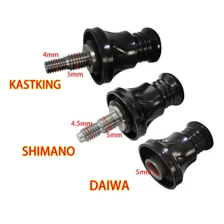 ด้ามจับคาร์บอนไฟเบอร์สำหรับรีลปั่นปลา Daiwa/Shimano/Kastking/Mastak/Haibo/Kingdom พร้อมซ่อมและเปลี่ยนได้