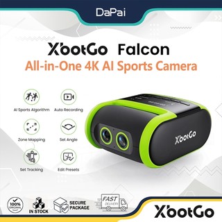 XbotGo Falcon 4K AI Auto Tracking Sports Camera Capture Multi-Platform Live Streaming Weather-Resistant