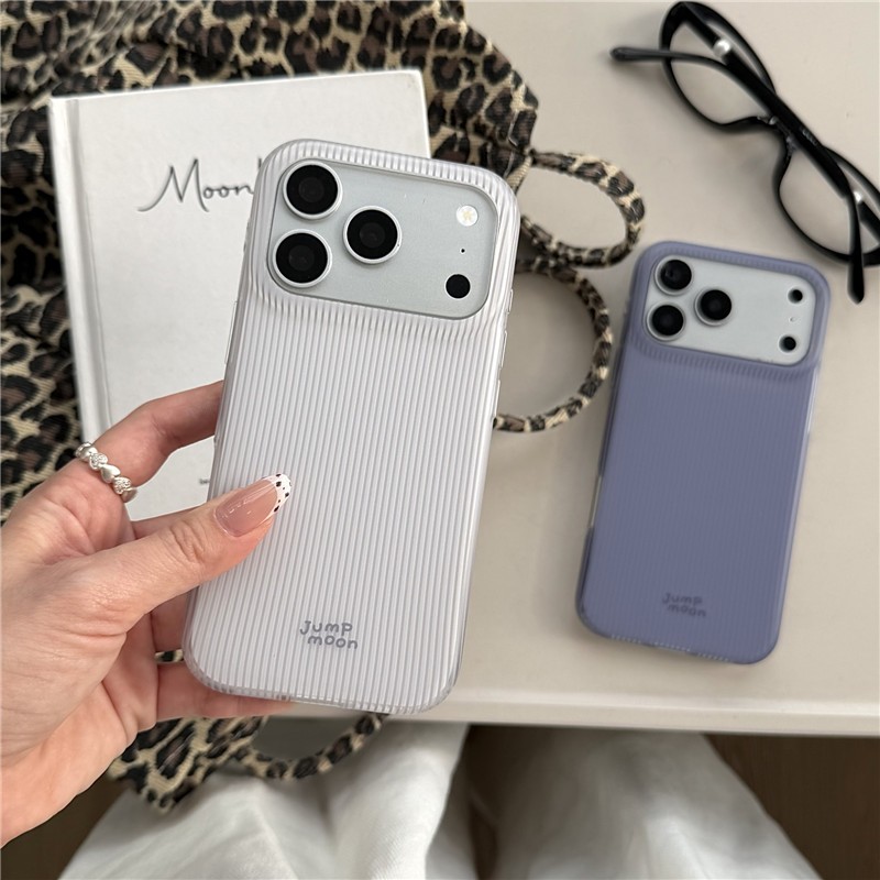 IPhone 17 Pro Max เคสโทรศัพท์กระบวนการ TPU ลายเส้นเรียบง่าย