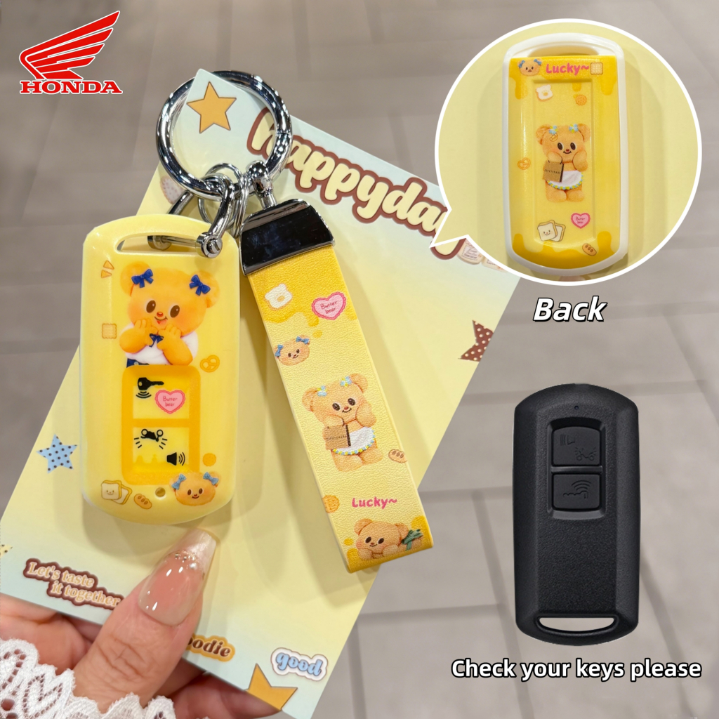 ปลอกกุญแจ สําหรับ Honda Click150i, Scoopy i 2021/2022, Pcx160, Ns125la佛陀, ตะกั่ว, ฝาครอบกุญแจ Scoopy i, Le