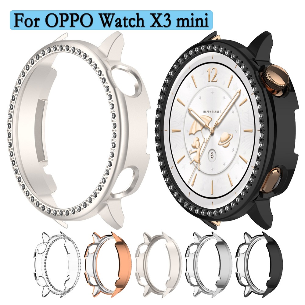 สําหรับ OPPO นาฬิกา X3 mini/X2 mini Hollow กรณีตกแต่ง Hard PC ฝาครอบป้องกันนาฬิกา Shell สําหรับ OnePlus นาฬิกา 4 43 มม.