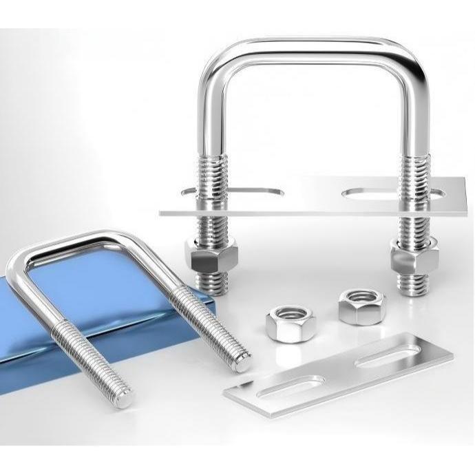 [Bestt] M6/M8/M10/M12 304 Stainless Steel Square U-Bolt Kit