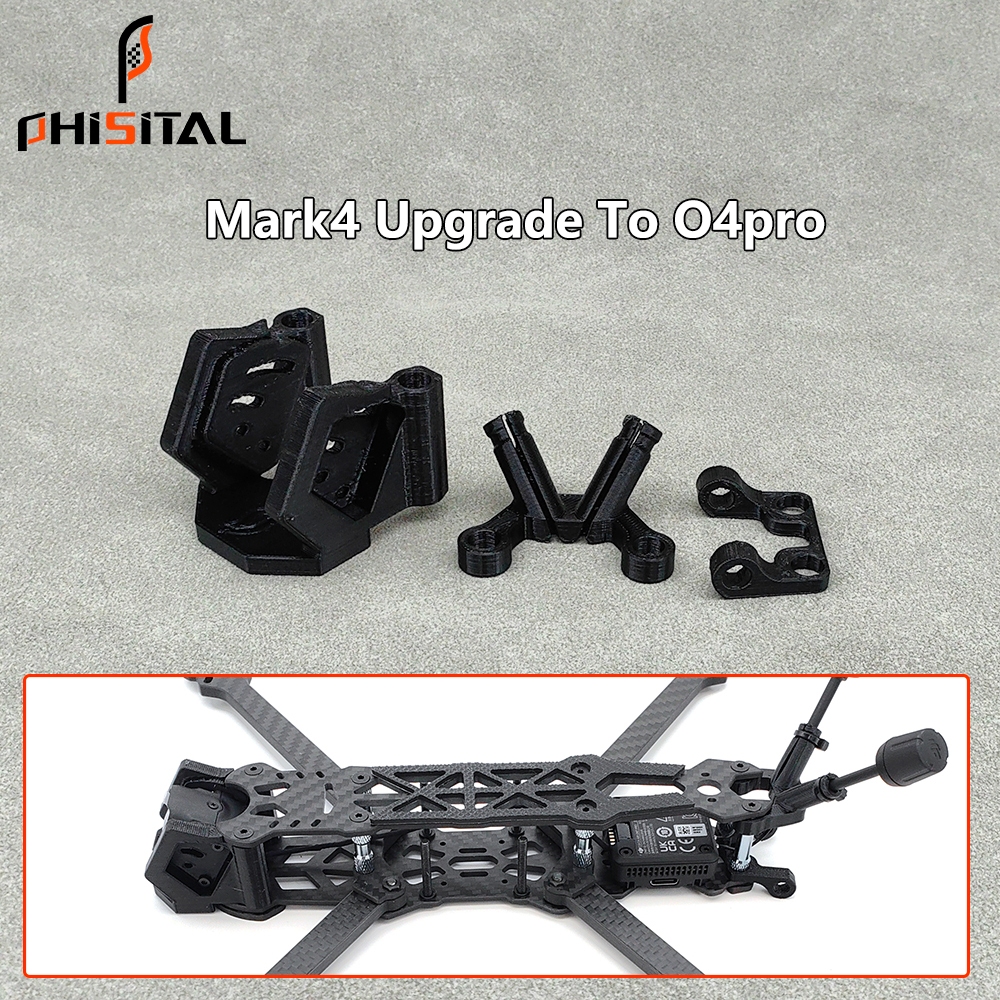 O4 Pro ชุดอัพเกรด 3D พิมพ์อะไหล่ TPU สําหรับ Mark4 อัพเกรดเข้ากันได้กับ O3/O4pro air unit
