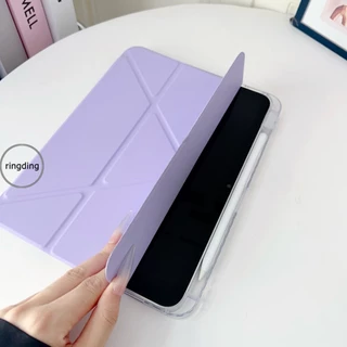 ฝาครอบแท็บเล็ตสําหรับ Honor Pad V9 (11.5 นิ้ว) ROL-W00 w10 เคสพร้อมที่ใส่ดินสออะคริลิคโปร่งใส Y ขาตั้งพับอะคริลิค Protetive Case Cover