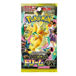 [ของแท้พร้อมสต็อก] POKEMON PTCG CARD ของแท้ M4 M3 M2 M2A CARD เกม