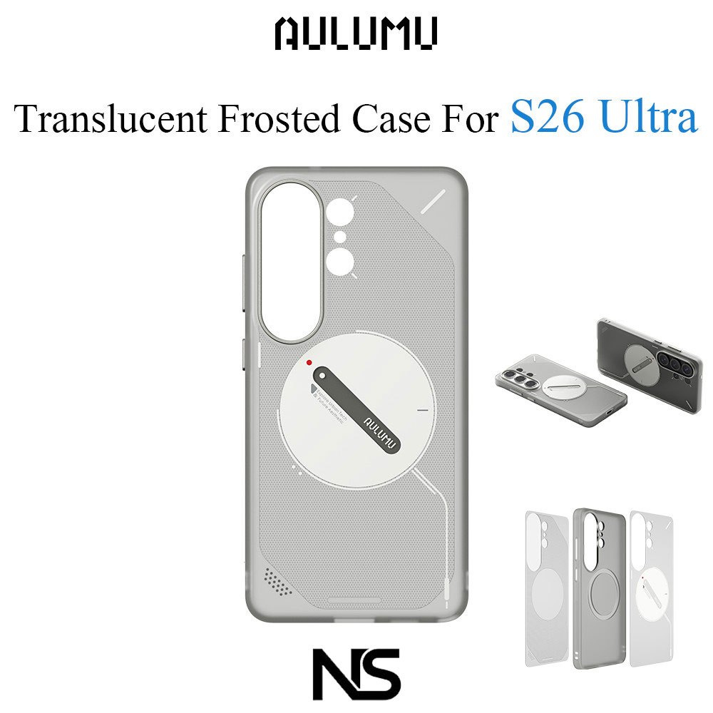 AULUMU S26 Ultra TPU Translucent Frosted Case เคสป้องกันแม่เหล็กรวมทุกอย่างกันกระแทกเหมาะสําหรับ S