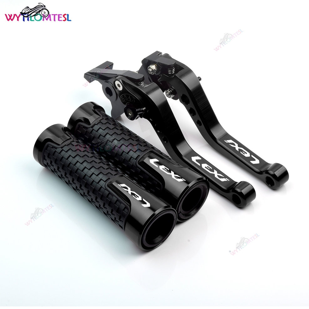 Fit สําหรับ Yamaha LEXI LX 125/155/S125/155S 3D รถจักรยานยนต์ CNC อลูมิเนียม 6-Stage ปรับก้านเบรคคลั