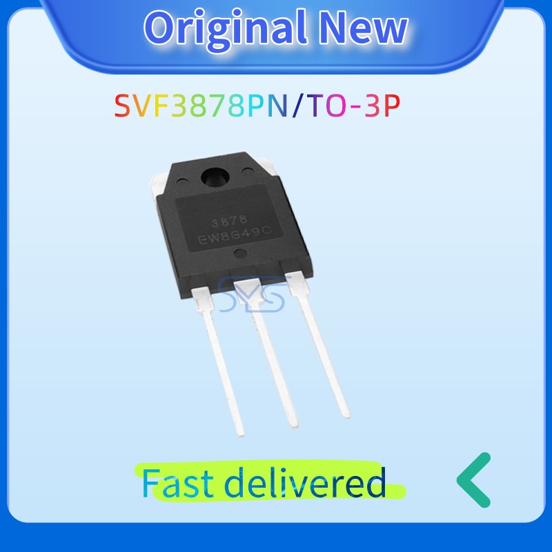 5PCS Original SVF3878PN 9A 900V SVF3878 K3878 ทรานซิสเตอร์สําหรับเครื่องเชื่อม SVF3878