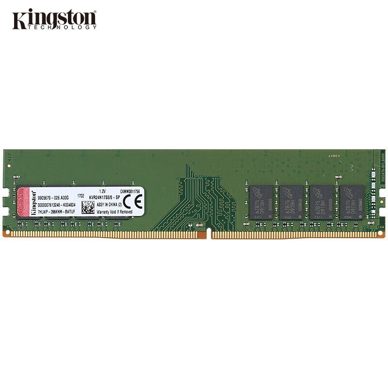 Kingston DDR4 RAM 4GB 8GB 16GB DDR4 RAM 2133Mhz 2400Mhz 2666MHz 3200Mhz 1.2v เดสก์ท็อป RAM PC4 เดสก์ท็อปสําหรับ RAM DIMM หน่วยความจํา